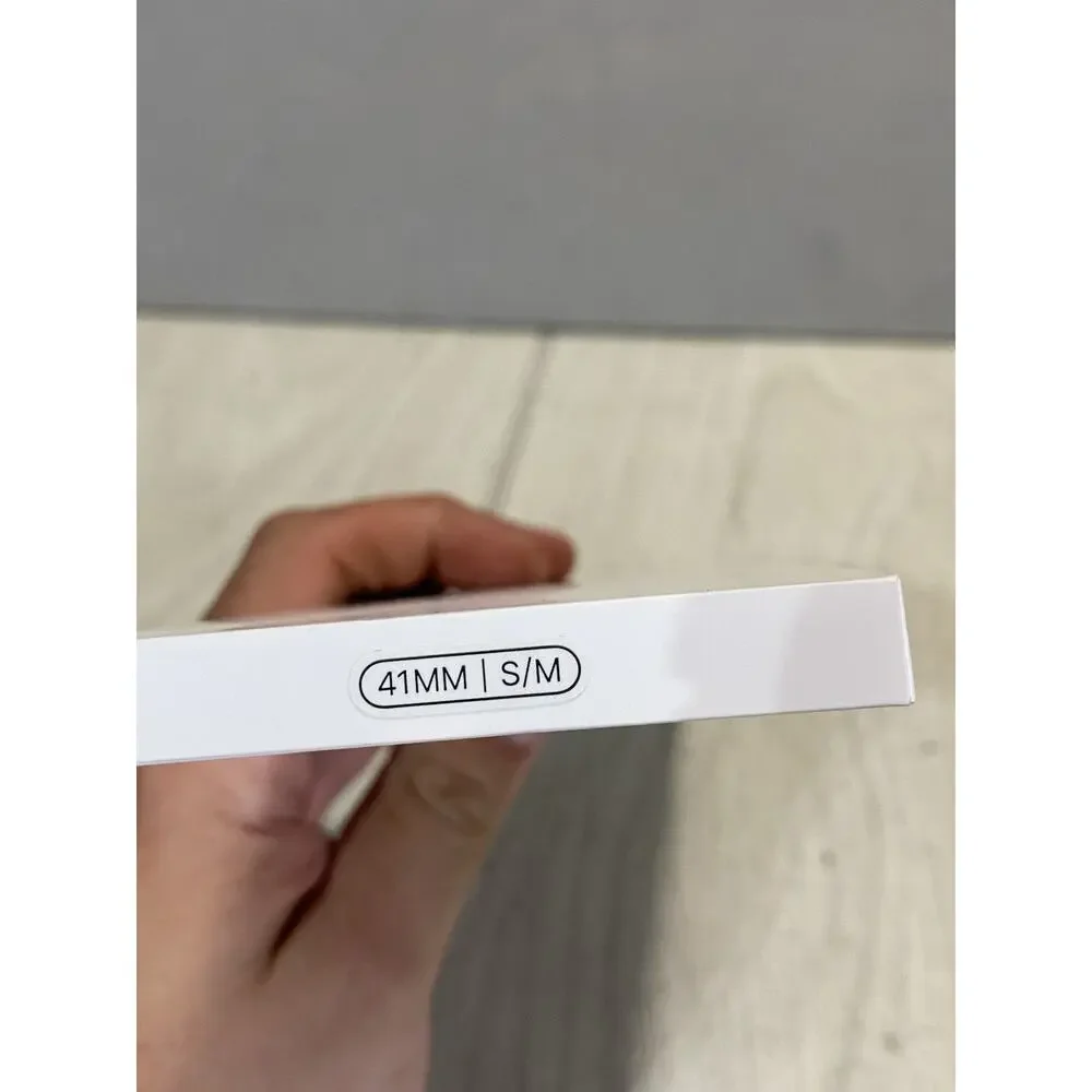 Apple White Sport Band for Apple Watch Series 8 One Size 41mm